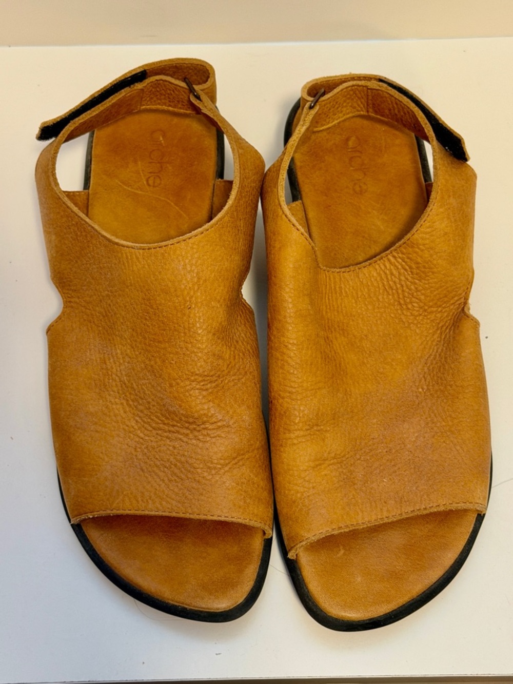Arche Aurasy Soft Leather Comfort Sandal 41